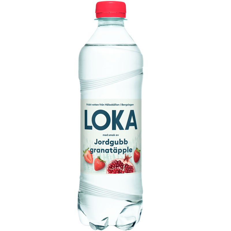 Loka Jordgubb Granatäpple 50cl - 25% rabatt