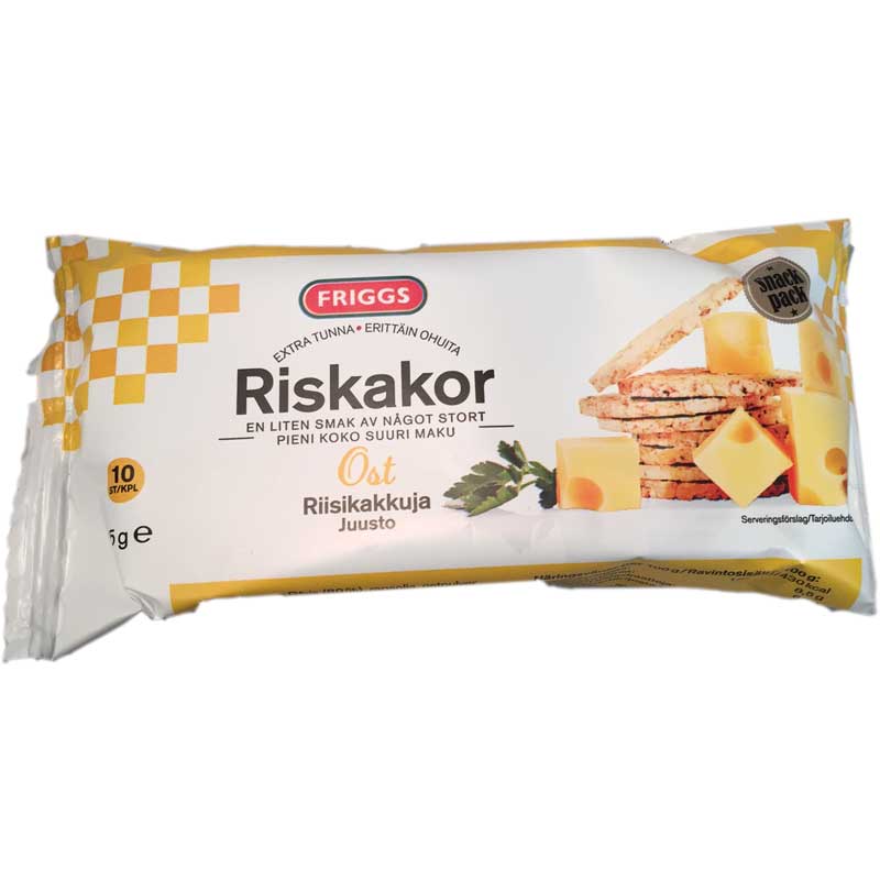 Riskakor Ost Snack-Pack - 33% rabatt