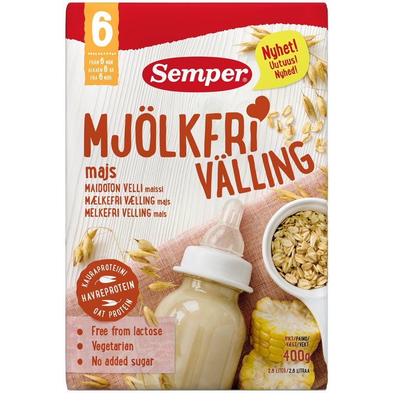 Mjölkfri välling majs - 33% rabatt