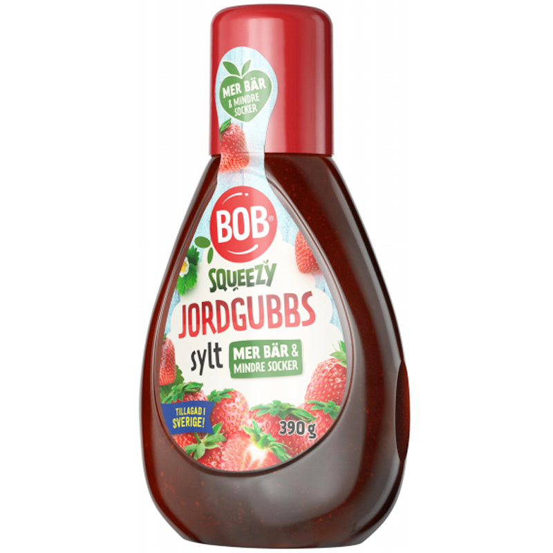 Jordgubbssylt Squeezy - 26% rabatt