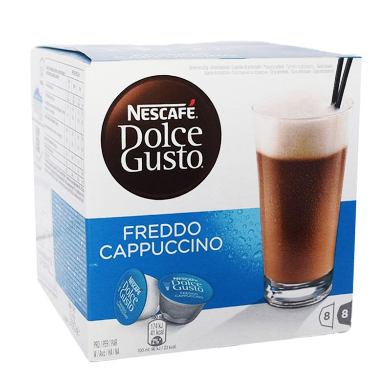 Kaffekapslar "Freddo Cappuccino" - 75% rabatt