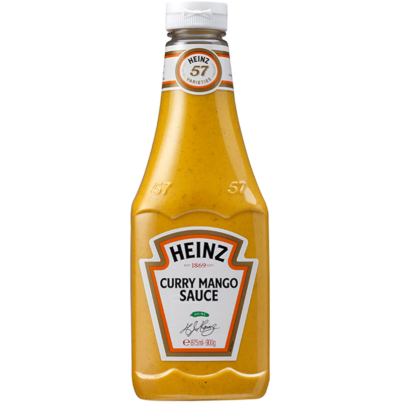 Curry- & Mangosås 875ml - 75% rabatt