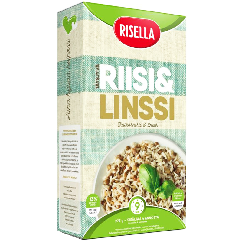 Fullkornsris & Linser 275g - 34% rabatt