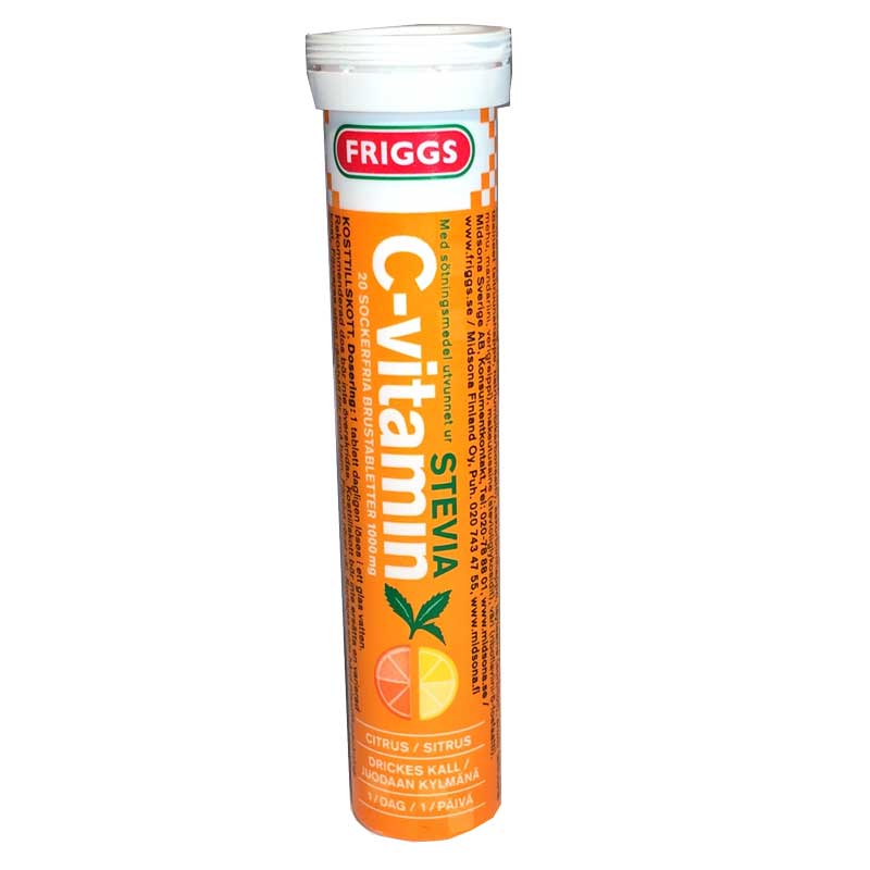 Brustabletter Vitamin-C 20-pack - 44% rabatt