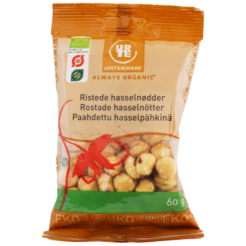 Eko Rostade Hasselnötter 60g - 44% rabatt