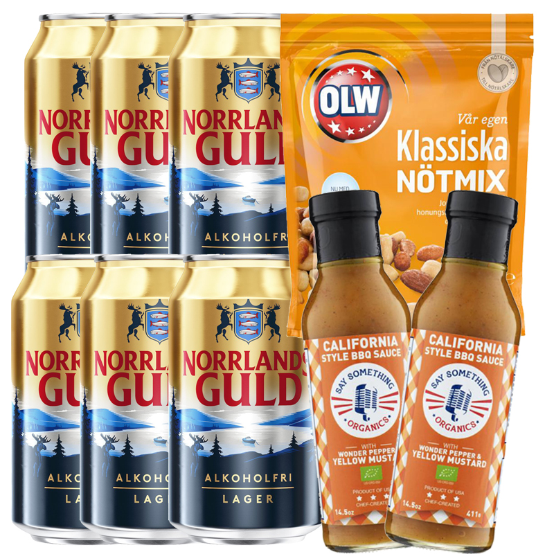Alkoholfri Öl + Snacks - 67% rabatt