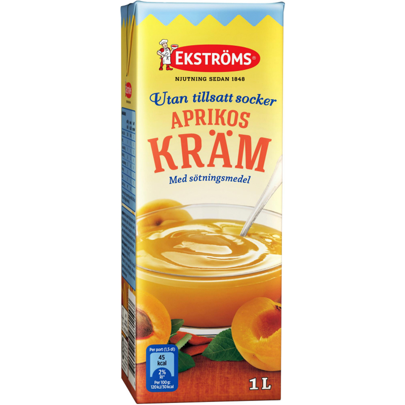 Aprikoskräm Extra Prima - 13% rabatt