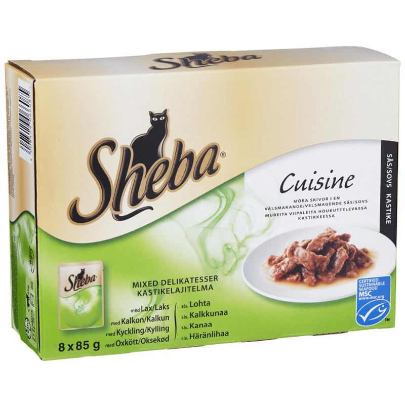 Kattmat Mixade Delikatesser 8-pack - 42% rabatt