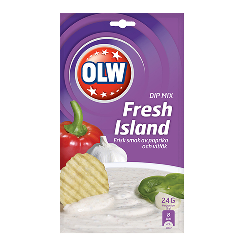Dipmix "Fresh Island" 24g - 44% rabatt