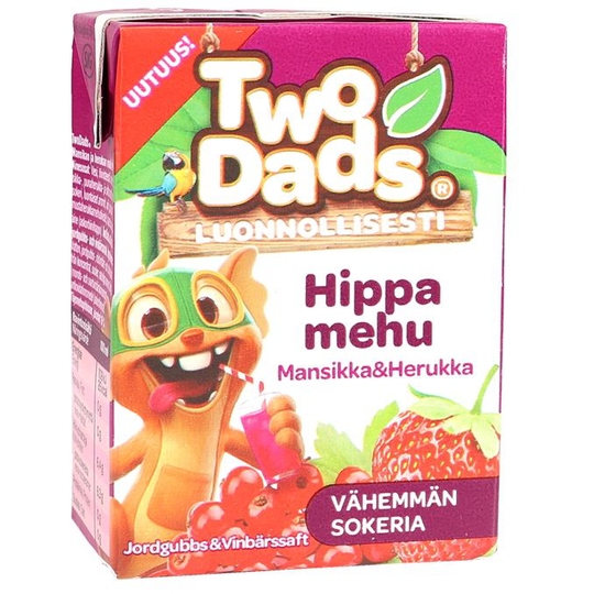 Two Dads Dryck Jordgubb & Röda Vinbär