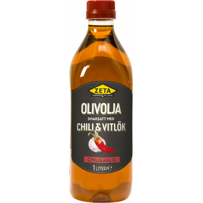 Olivolja Chili & Vitlök 1l - 76% rabatt