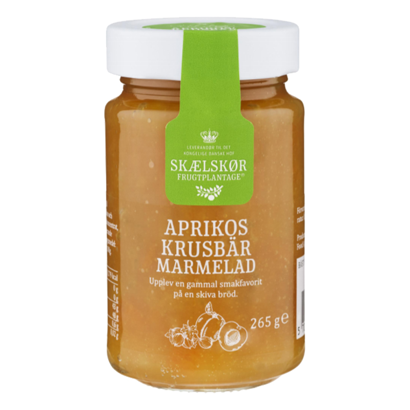 Marmelad Aprikos & Krusbär 265g - 21% rabatt