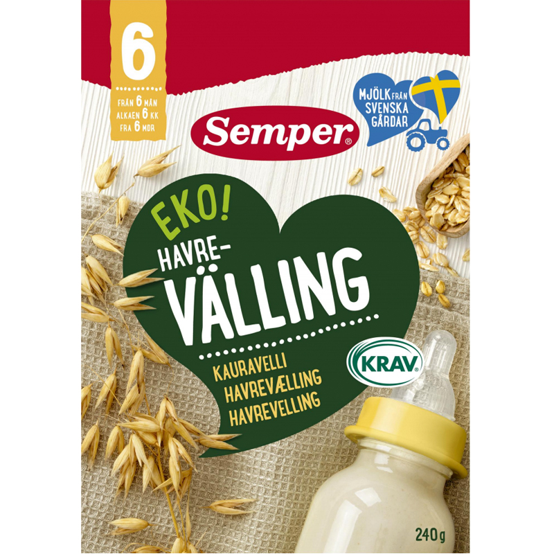 Havrevälling 240g - 42% rabatt