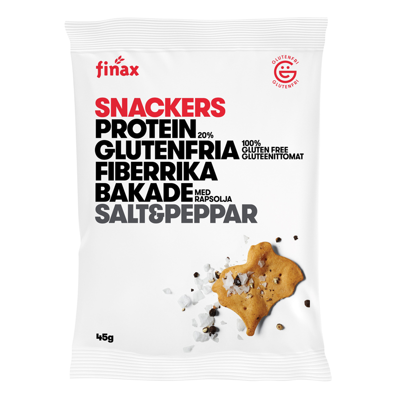Proteinsnacks Salt & Peppar - 72% rabatt