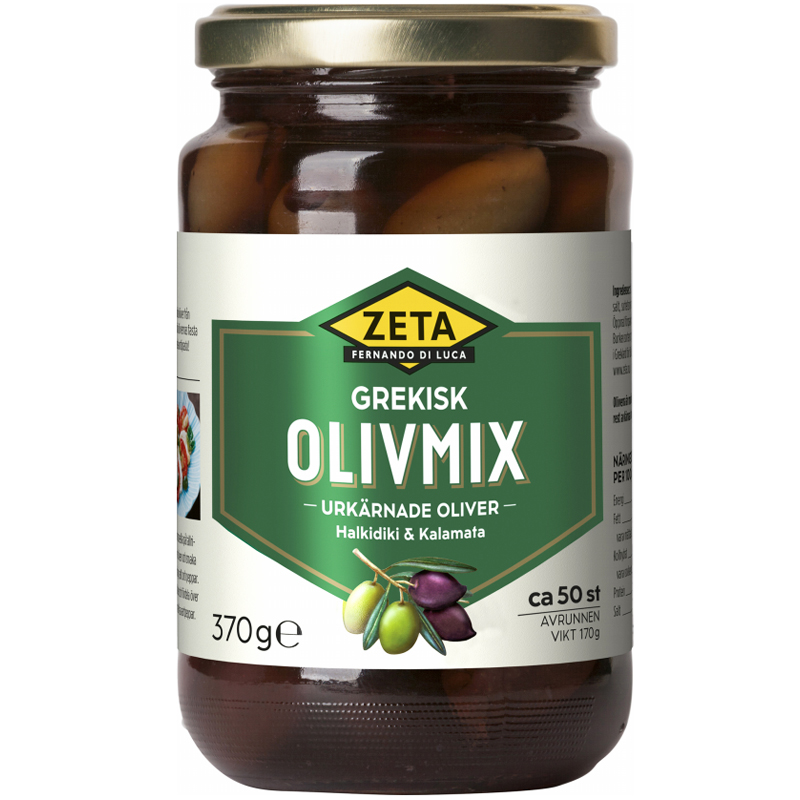 Olivmix Halkidiki & Kalamata 370g - 44% rabatt