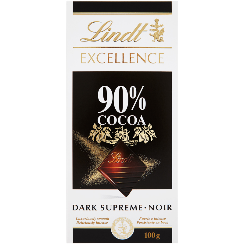 Lindt Choklad 90% Kakao - 24% rabatt