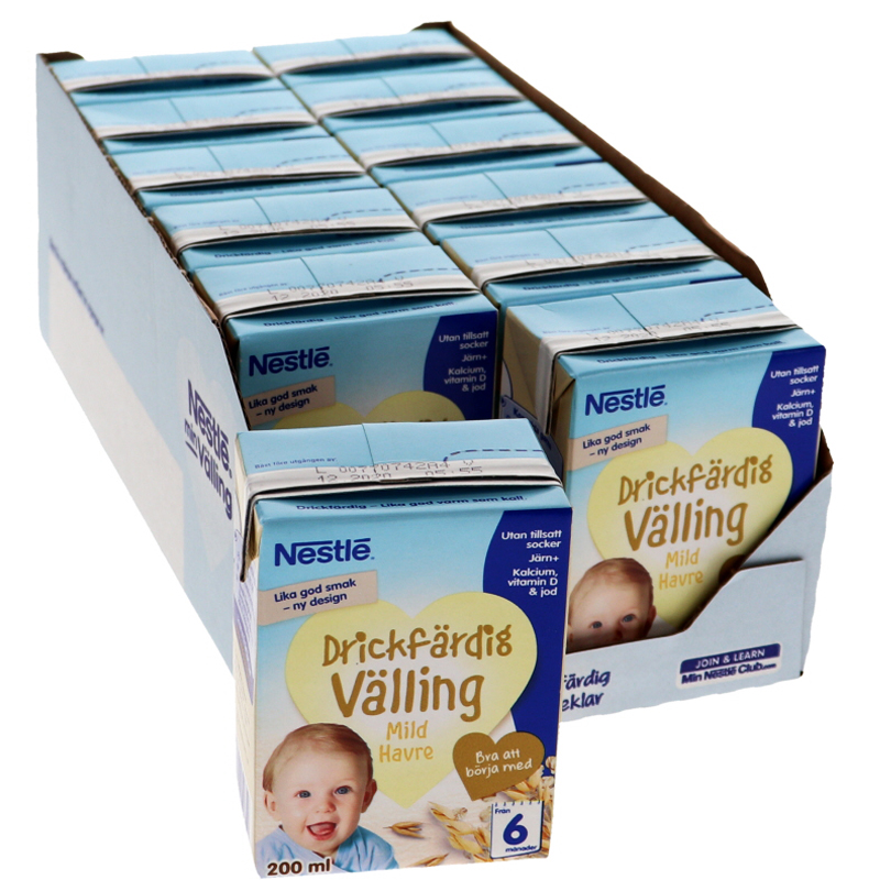 Havrevälling Drickfärdig 6M 12-pack - 38% rabatt