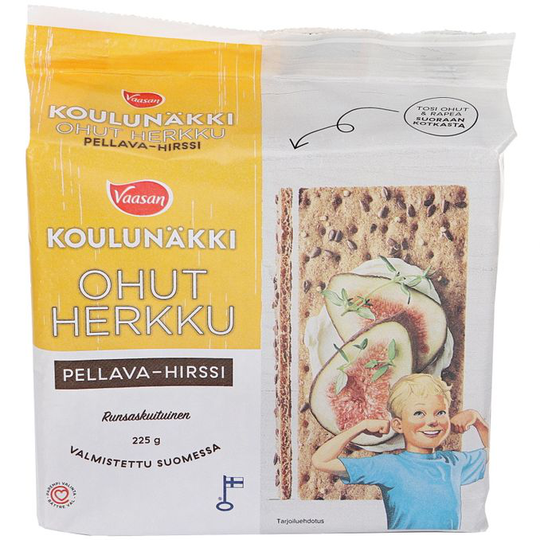 Vaasan Knäckebröd Linfrö & Hirs