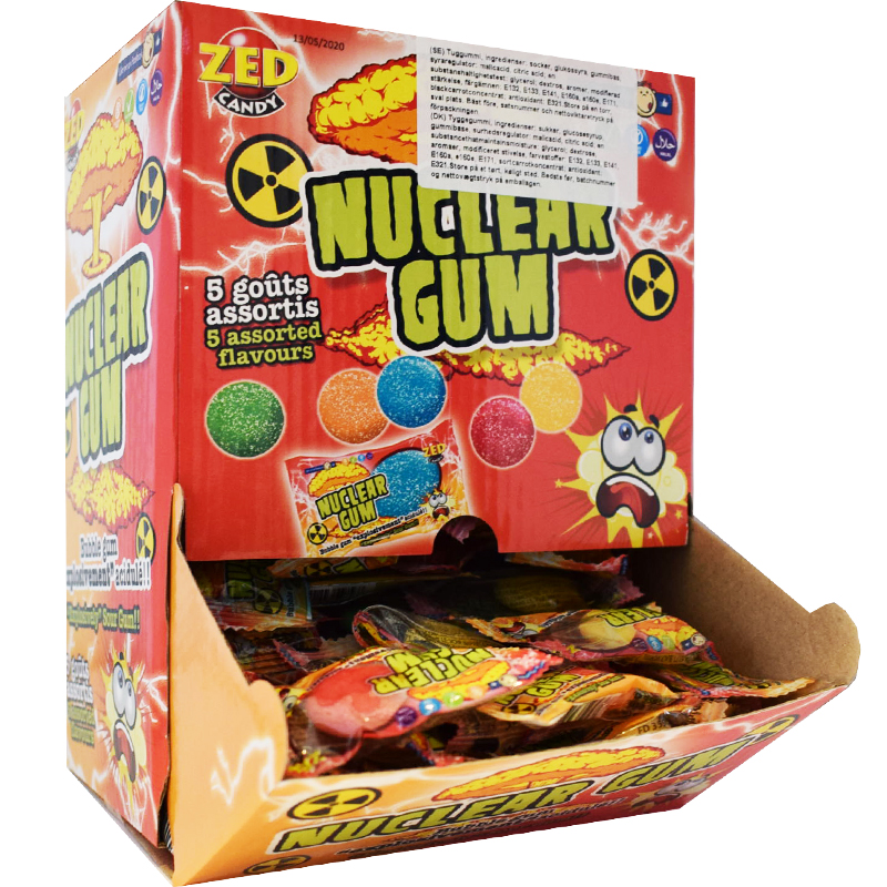 Tuggummi Nuclear - 41% rabatt
