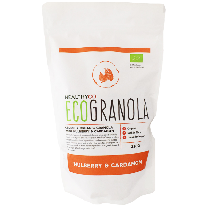 Eko Granola "Mulberry & Cardamom" 320g - 47% rabatt
