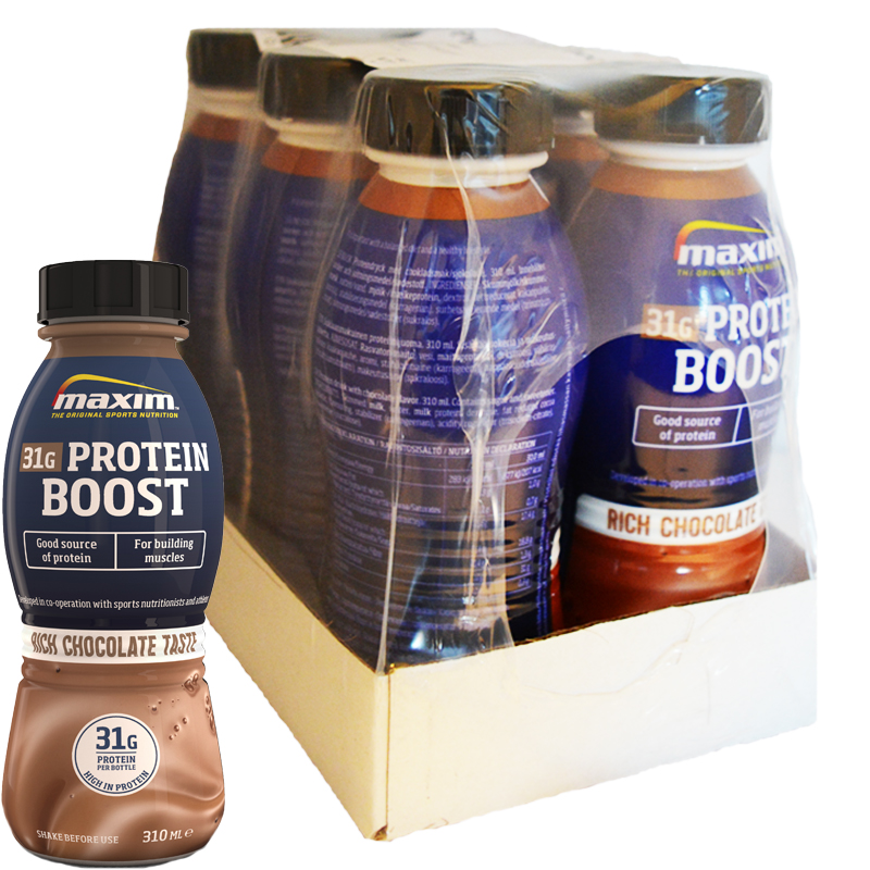 Hel Låda Proteindryck Choklad 6 x 310ml - 34% rabatt