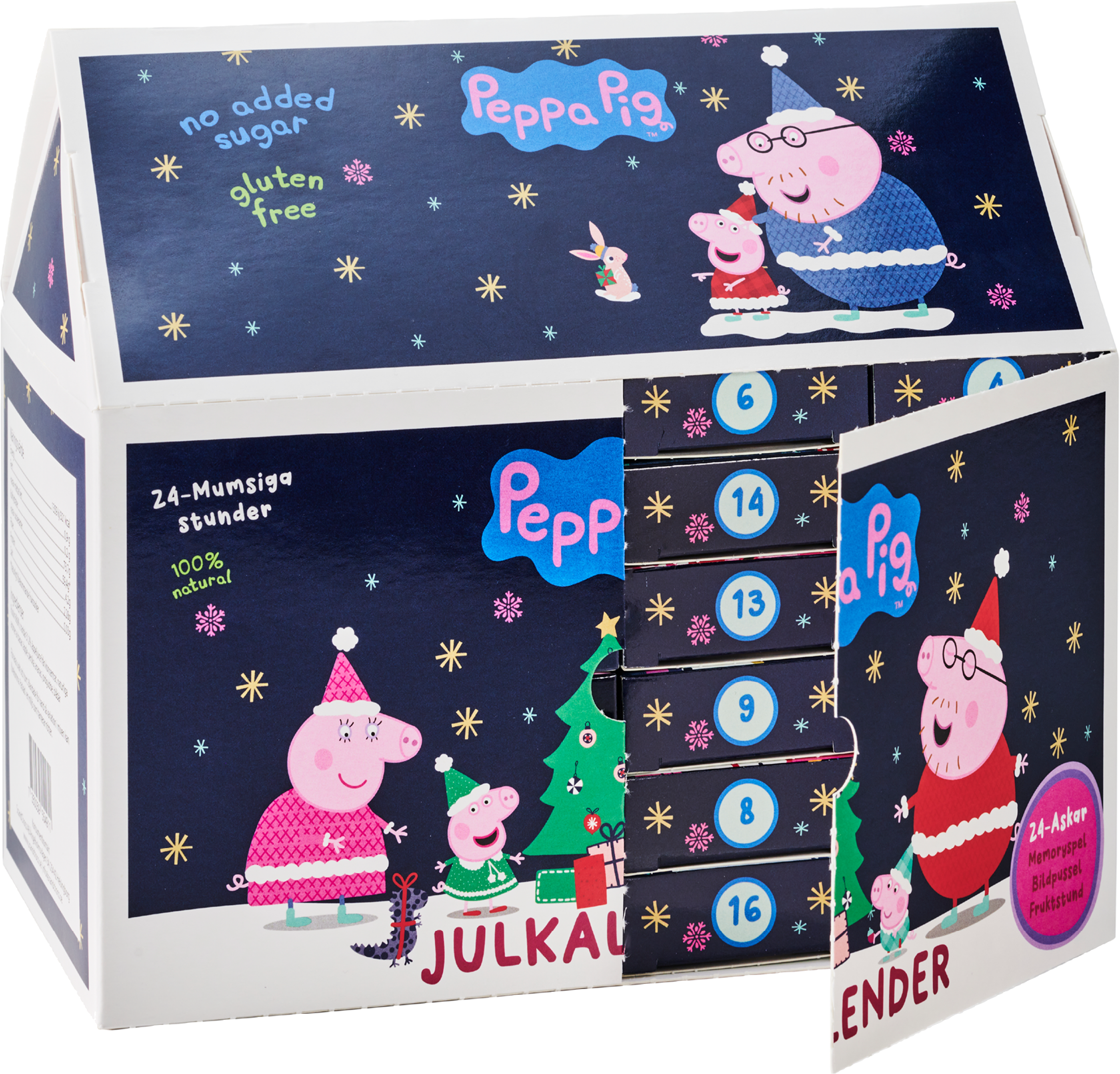 Greta Gris Julkalender - 46% rabatt