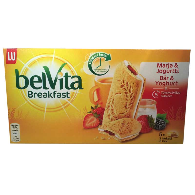 Belvita Breakfast Bär & Yoghurt - 63% rabatt