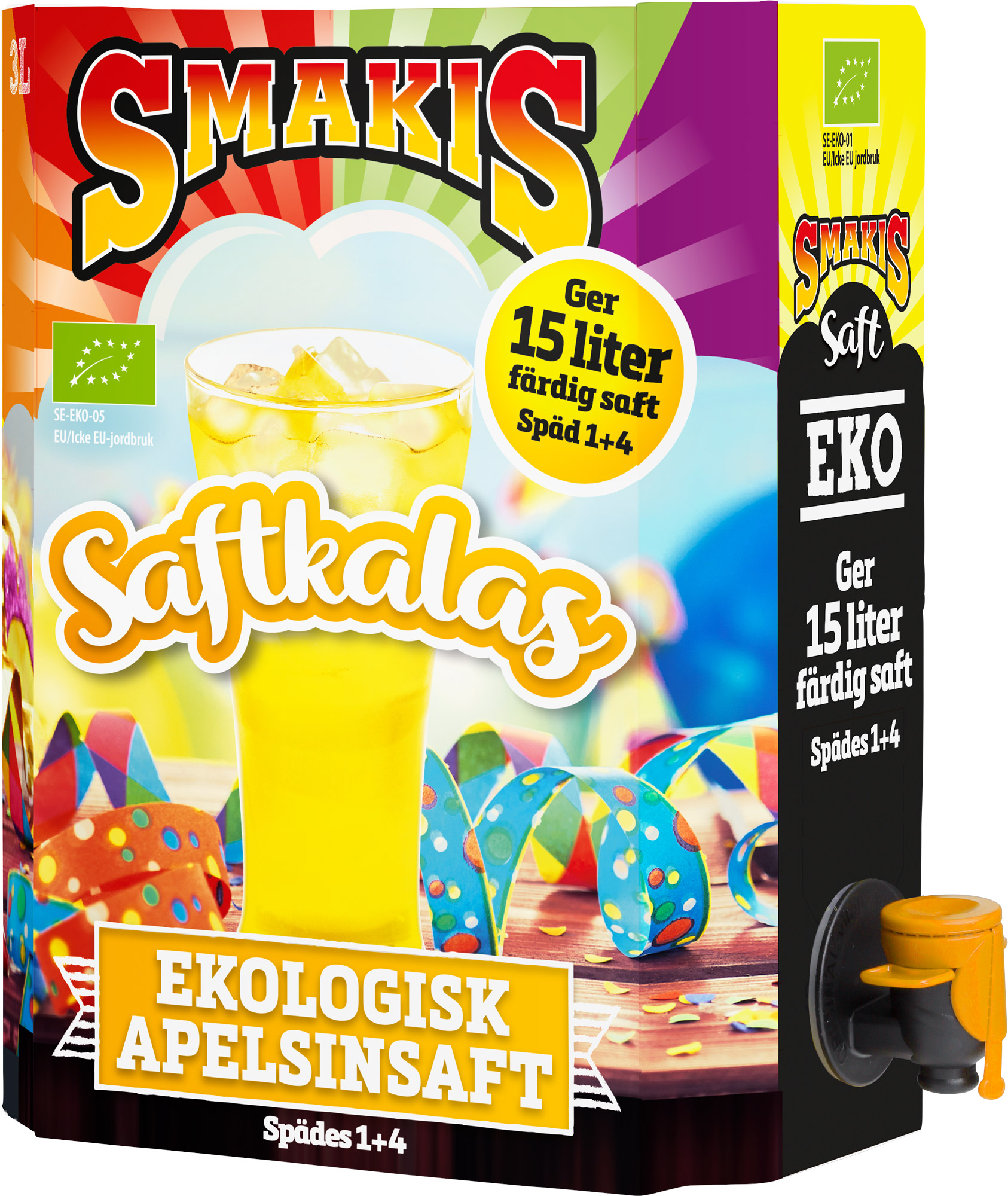 Eko Apelsinsaft Smakis koncentrat - 24% rabatt