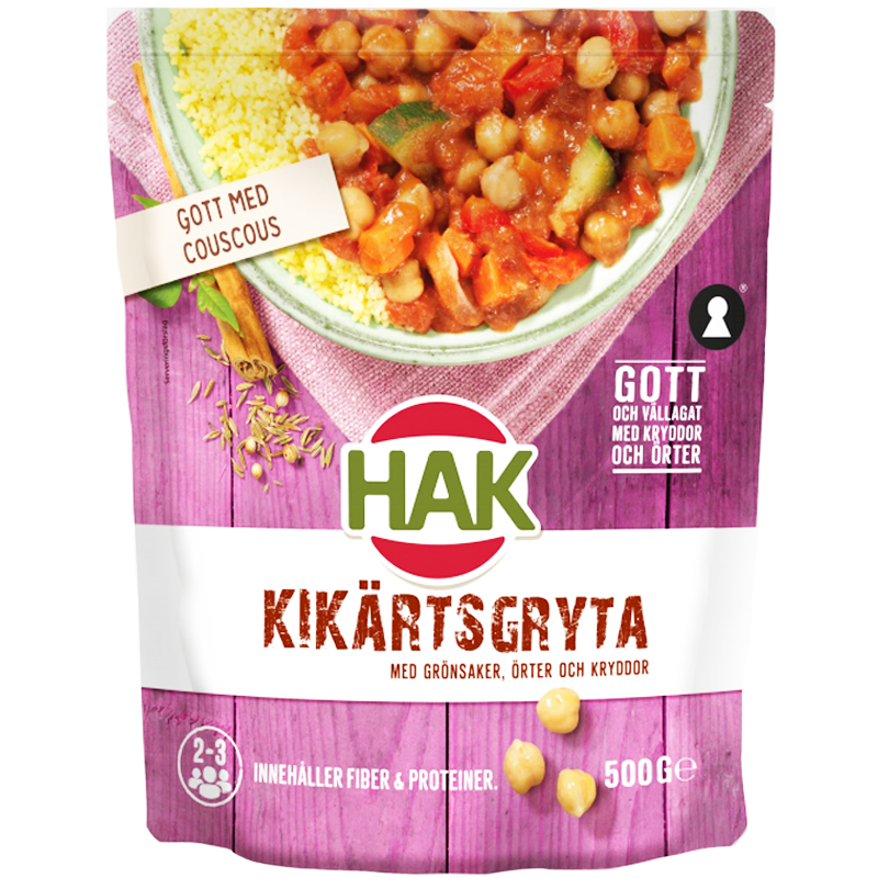 Kikärtsgryta 500g - 27% rabatt