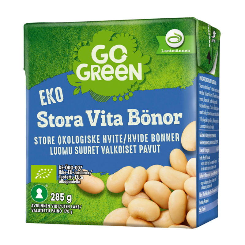 Eko Stora Vita Bönor 285g - 7% rabatt
