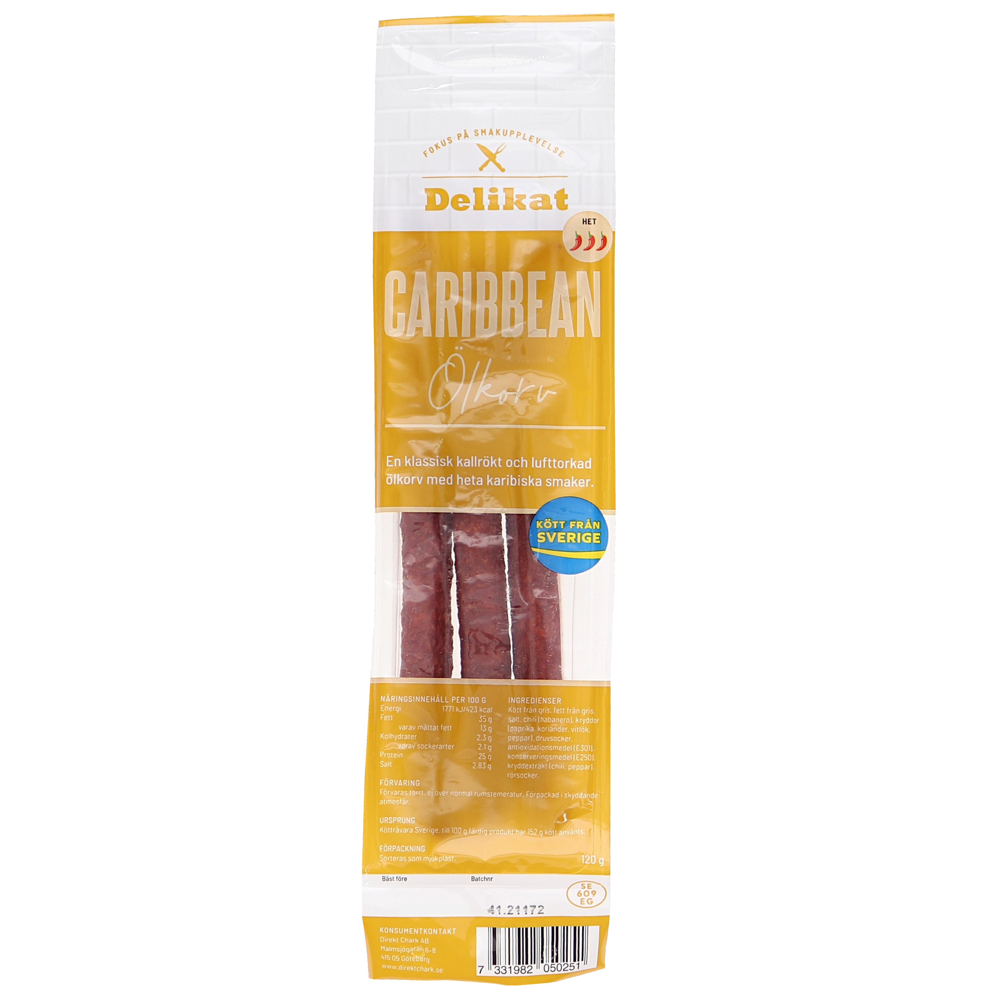 Ölkorv Caribbean Jerk - 59% rabatt
