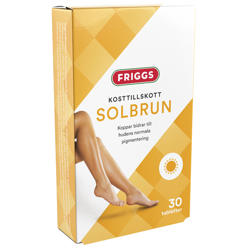 Kosttillskott "Solbrun" 30st - 71% rabatt