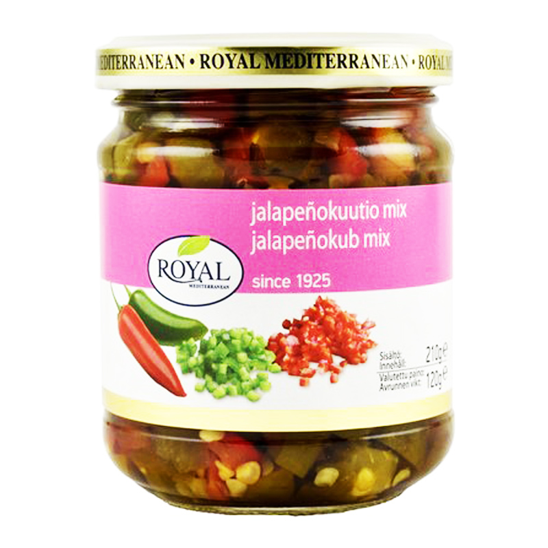 Royal Jalapeñokub mix, grön och röd - 35% rabatt