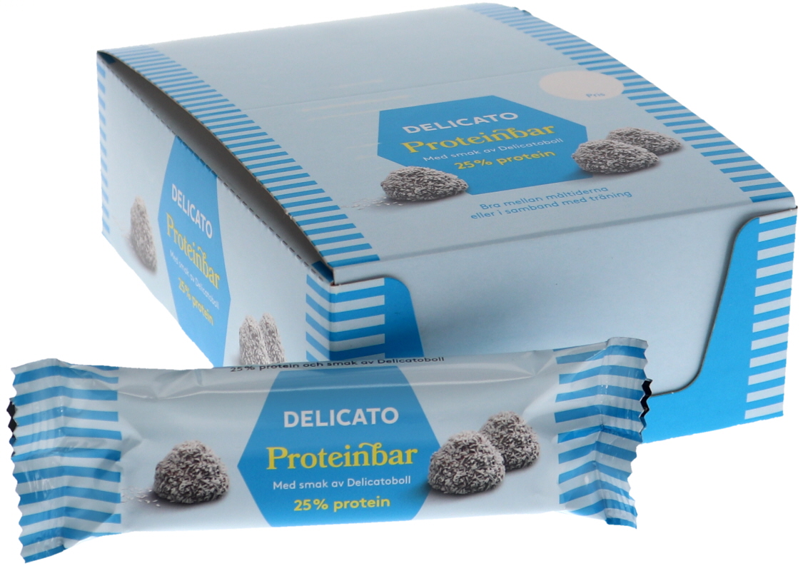 Proteinbars Delicatoboll 20-pack - 38% rabatt