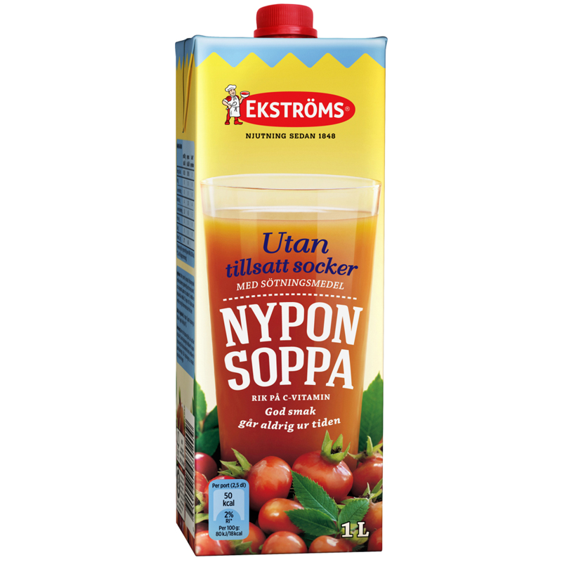 Nyponsoppa Utan Tillsatt Socker 1l - 19% rabatt