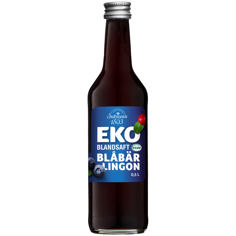 Eko Blandsaft Blåbär & Lingon - 44% rabatt