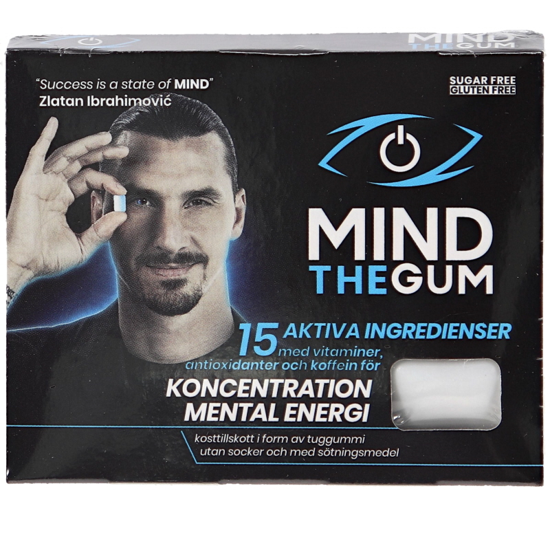 Koffeintuggumin 9-pack - 36% rabatt
