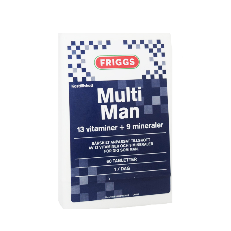 Vitamintillskott Man - 49% rabatt