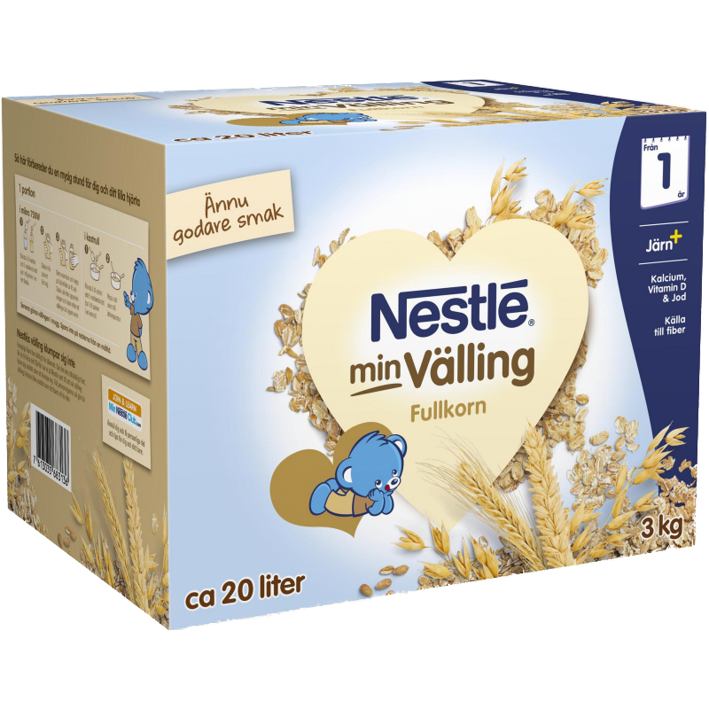 Fullkornsvälling 3kg - 34% rabatt