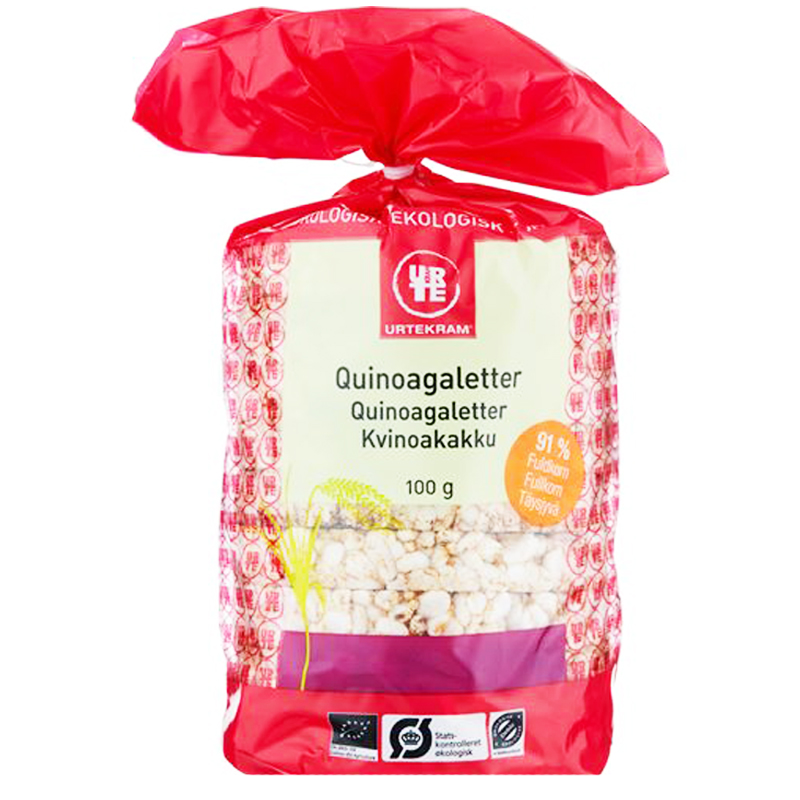 Fullkornskakor "Quiona" 100g - 54% rabatt