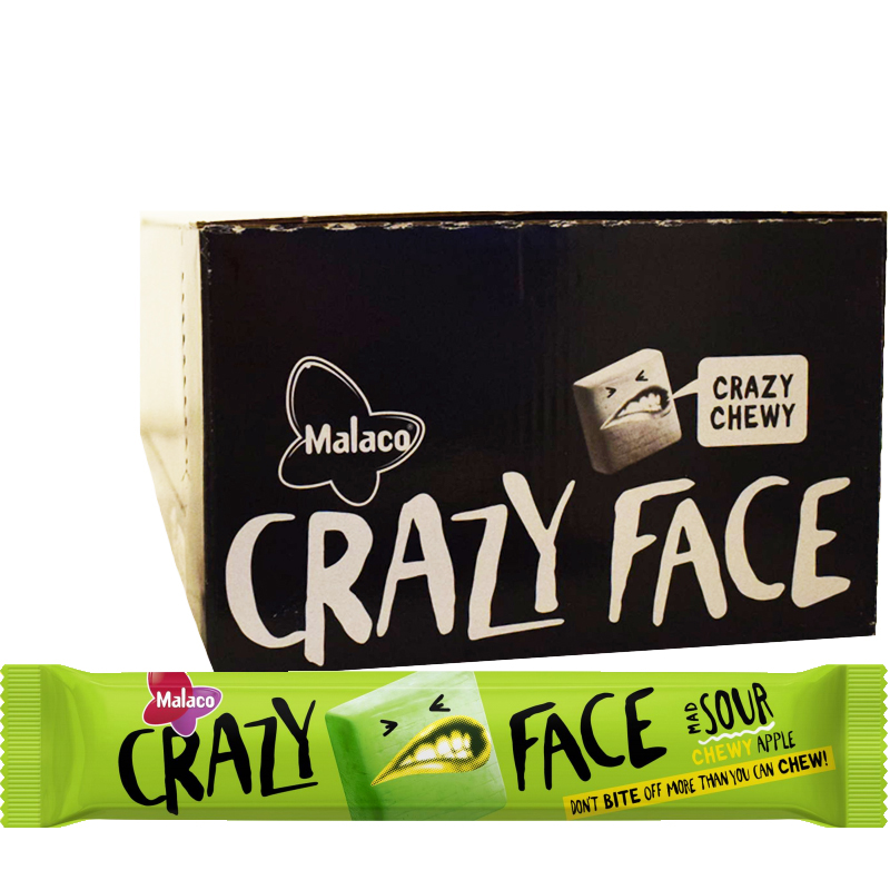 Hel Låda Godis "Chewy Apple" 24 x 34g - 51% rabatt