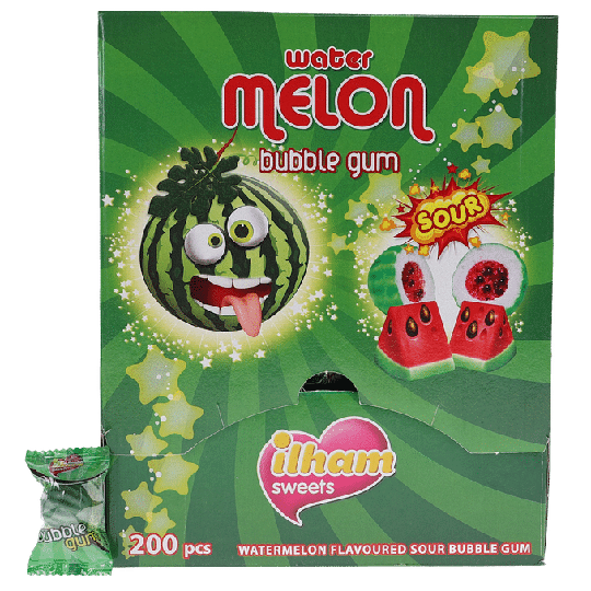 ilham sweets Tuggummi Vattenmelon 200st