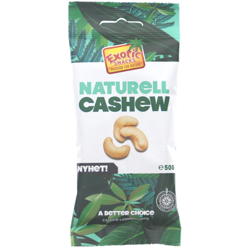 Cashewnötter Naturell - 25% rabatt