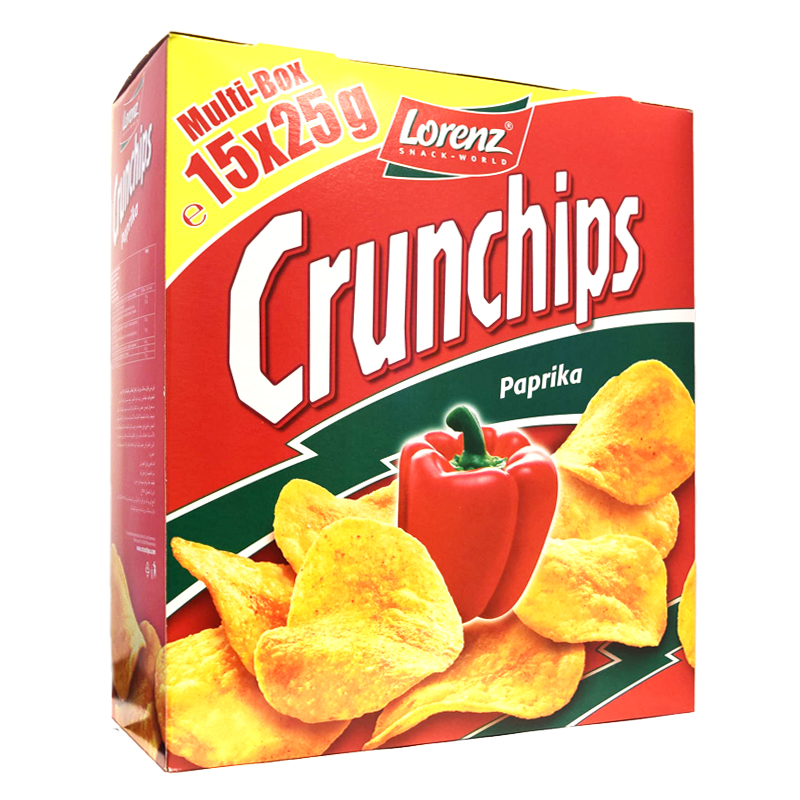 Chips Paprika "Multi-Box" - 24% rabatt