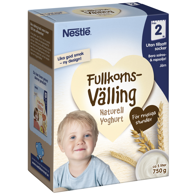 Barnmat Fullkornsvälling Naturell Yoghurt - 51% rabatt