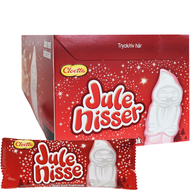 Hel Låda Godis "Julenisser" 30 x 22g - 74% rabatt