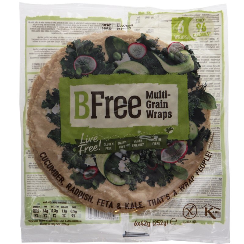 Glutenfria Wraps 6-pack - 27% rabatt