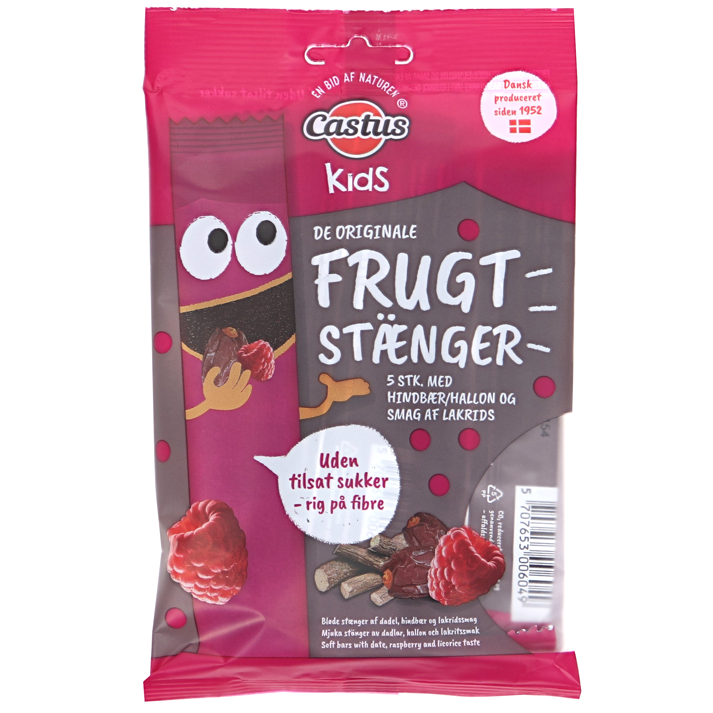 Fruktstänger Lakrits & Hallon - 40% rabatt
