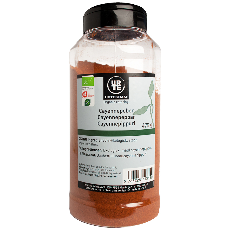 Eko Cayennepeppar 475g - 50% rabatt