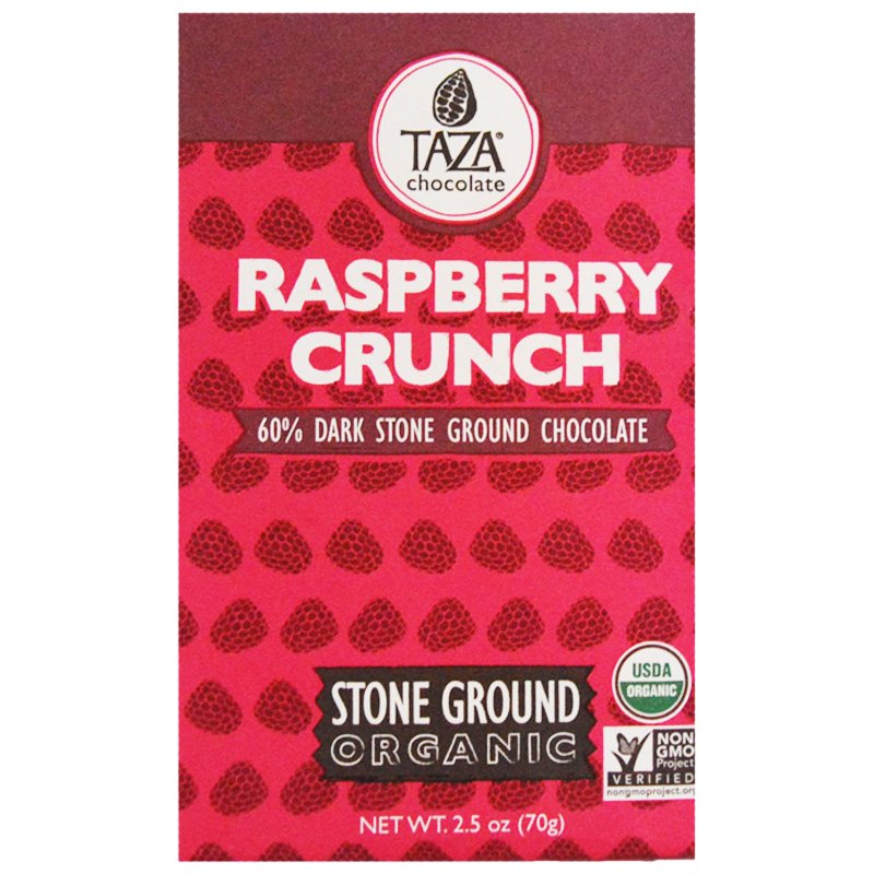 Choklad Mörk "Raspberry Crunch" 70g - 56% rabatt